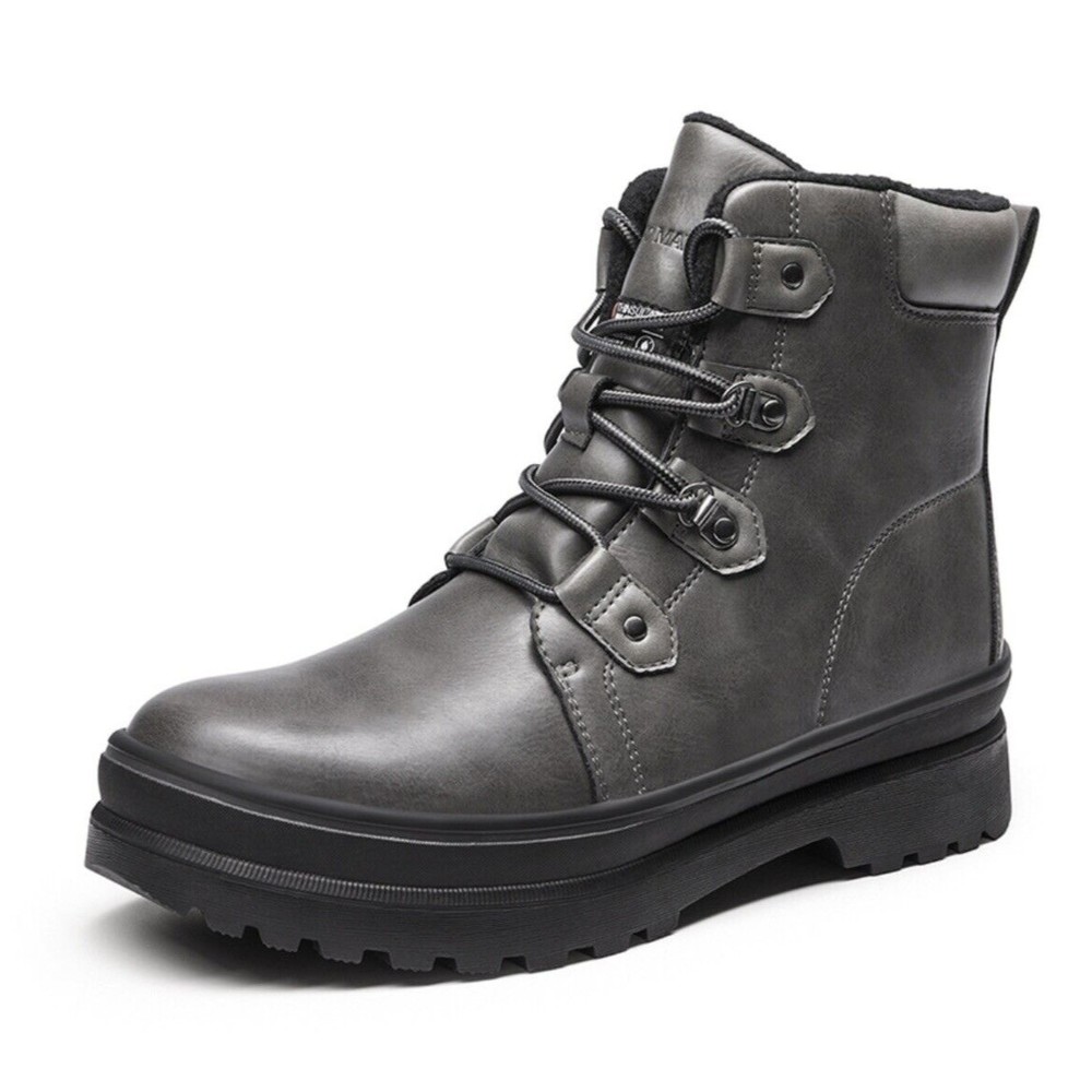 Bruno Marc Men's Insulated Waterproof Snow Boots Warm Outdoor Work Shoes. SZ 14